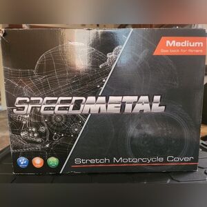 BRAND NEW Speedmetal Medium Motorcycle Cover